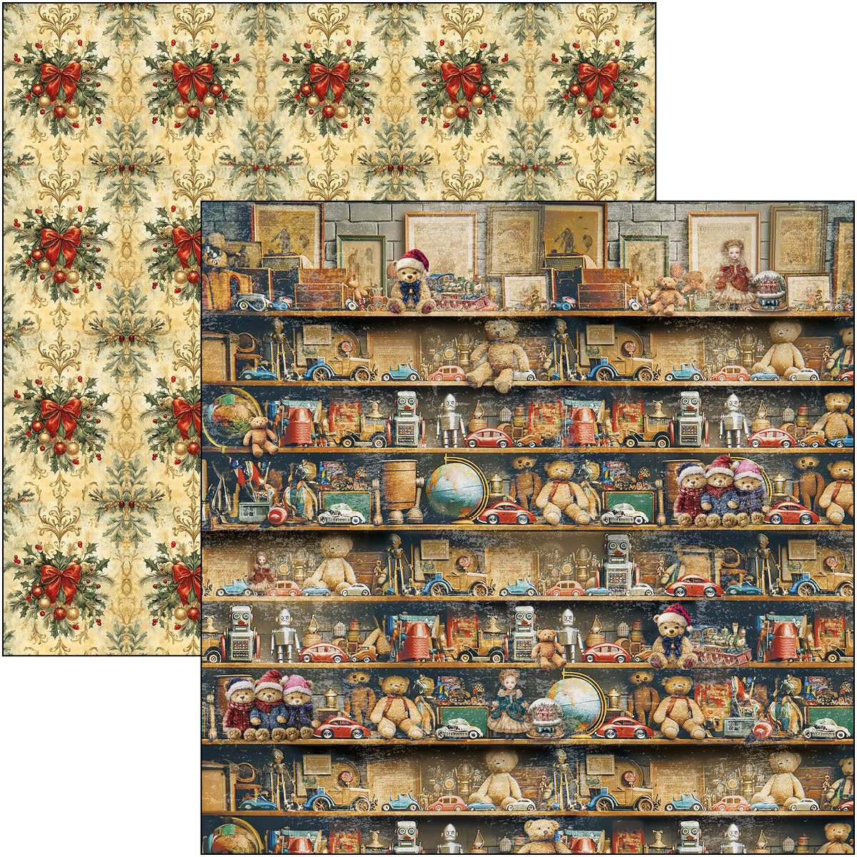 Ciao Bella Toy Shop 12x12 Patterns Pad