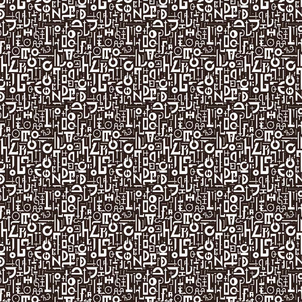 Ciao Bella 12x12 Patterns Paper Pad - Typographic
