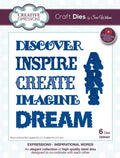 Creative Expressions Expressions Collection Inspirational Words Die