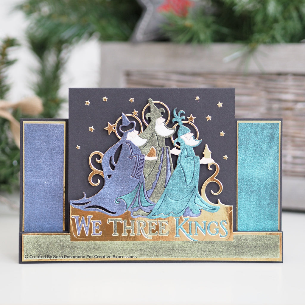 Creative Expressions Paper Cuts Edger  We Three Kings Craft Die