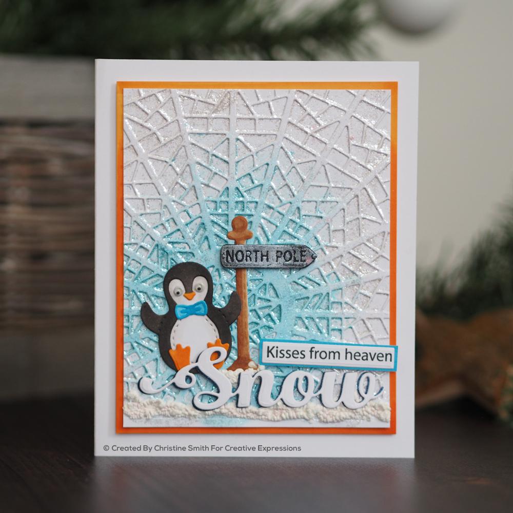 Creative Expressions Dies by Sue Wilson Festive Snow