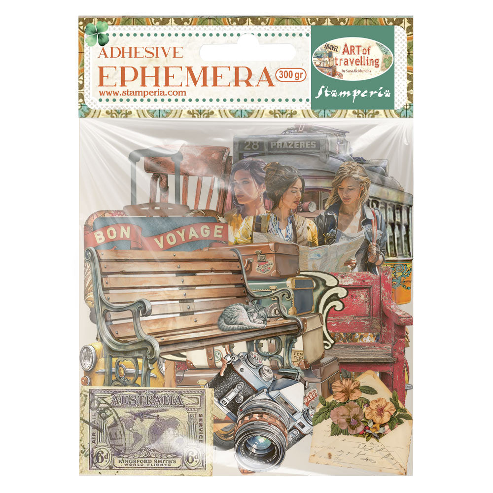Stamperia The Art of Traveling Ephemera