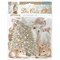 PRE-ORDER Stamperia White Christmas Die Cuts