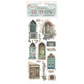 Stamperia Venice City of Art Rub-On - Doors & Windows