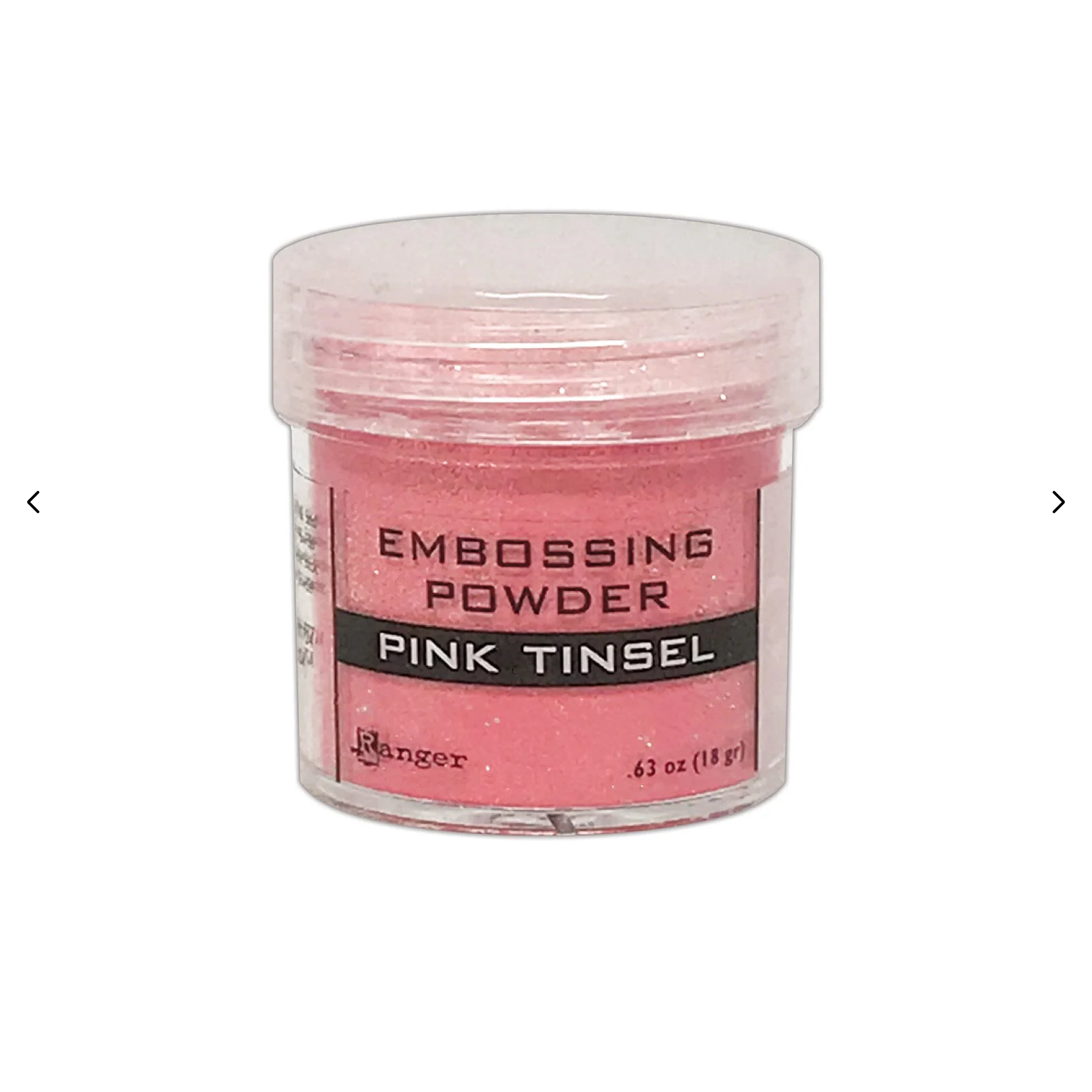 Ranger Embossing Powder Pink Tinsel