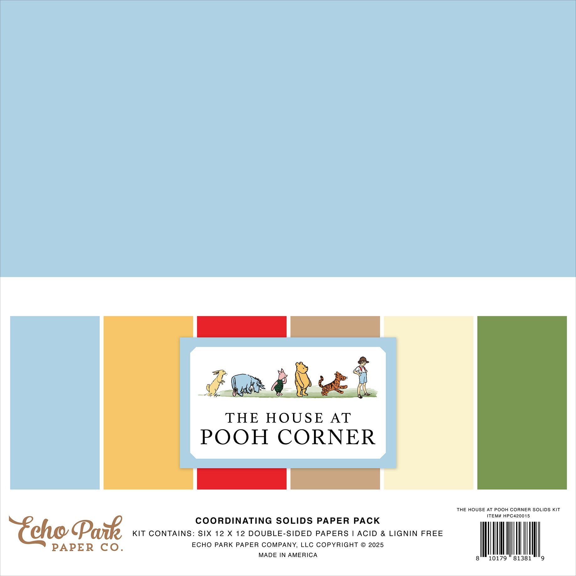Echo Park The House At Pooh Corner Solids Kit
