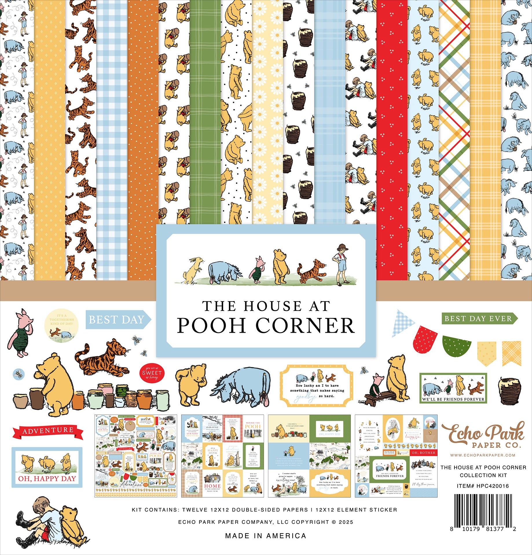 Echo Park The House At Pooh Corner Collection Kit