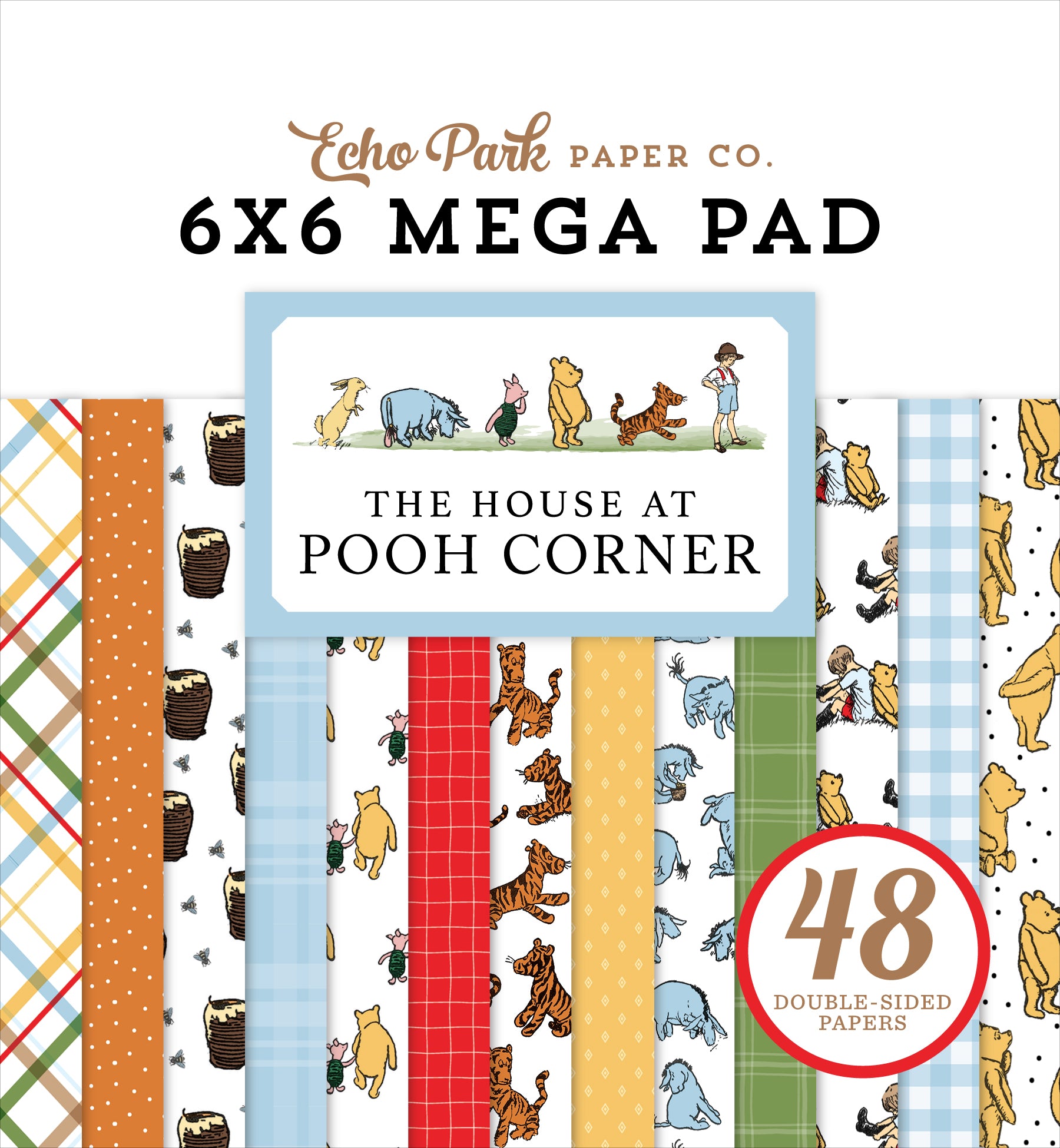 Echo Park The House At Pooh Corner 6x6 Mega Pad