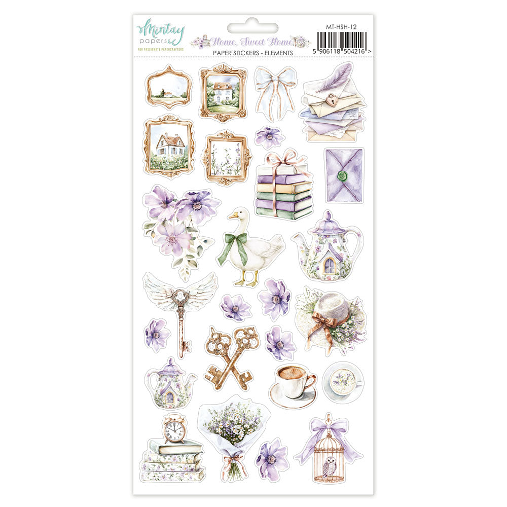 Mintay Papers 6x12 Paper Stickers - Home, Sweet Home