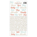 Mintay Papers 6x12 Paper Stickers - Lullaby Lane Words