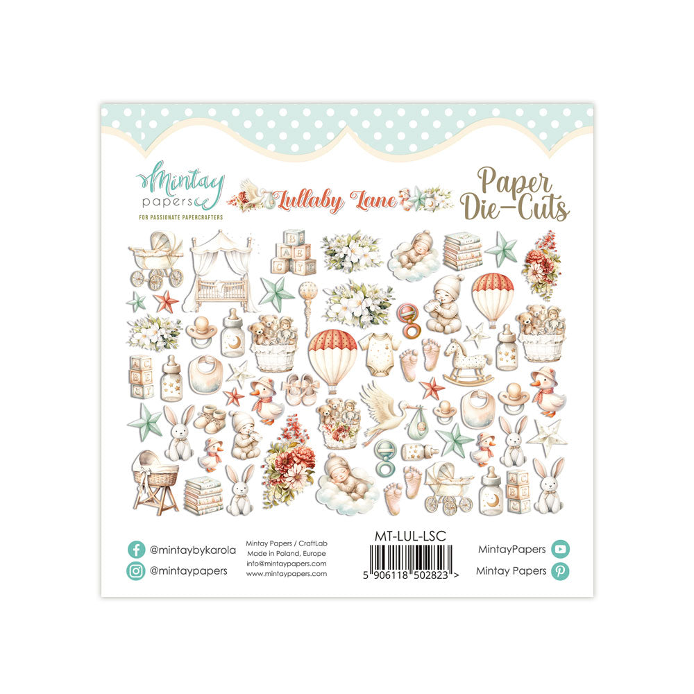Mintay Papers Die Cuts - Lullaby Lane