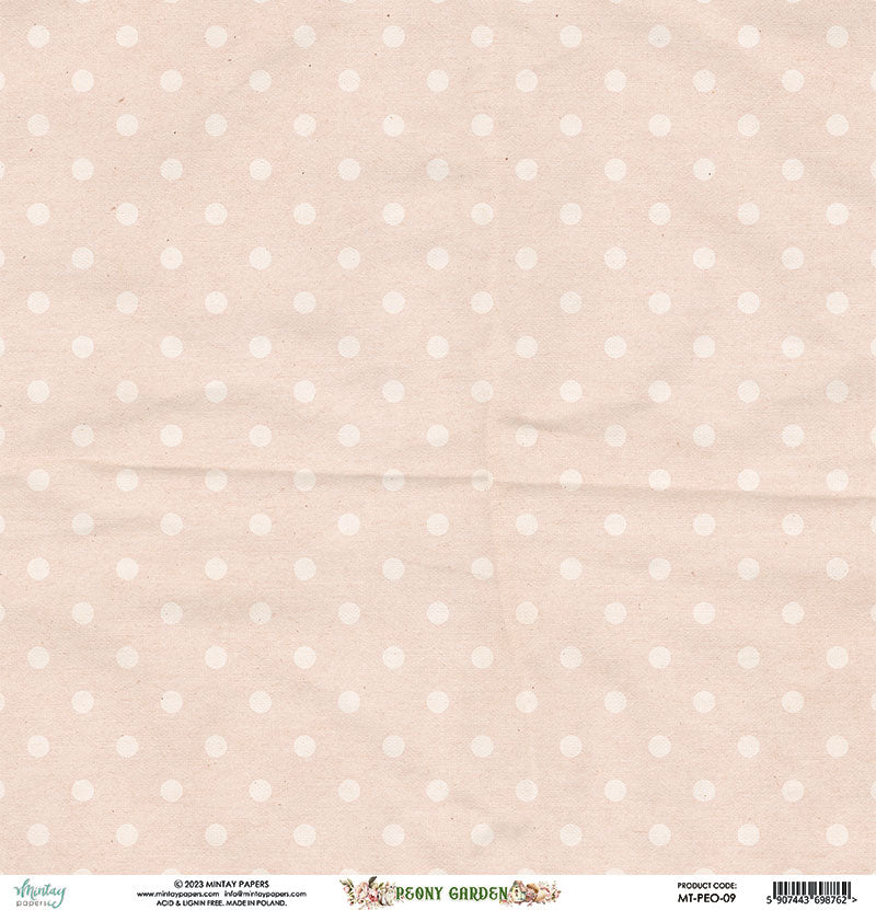 Mintay Papers 12x12 Elements Paper - Peony Garden