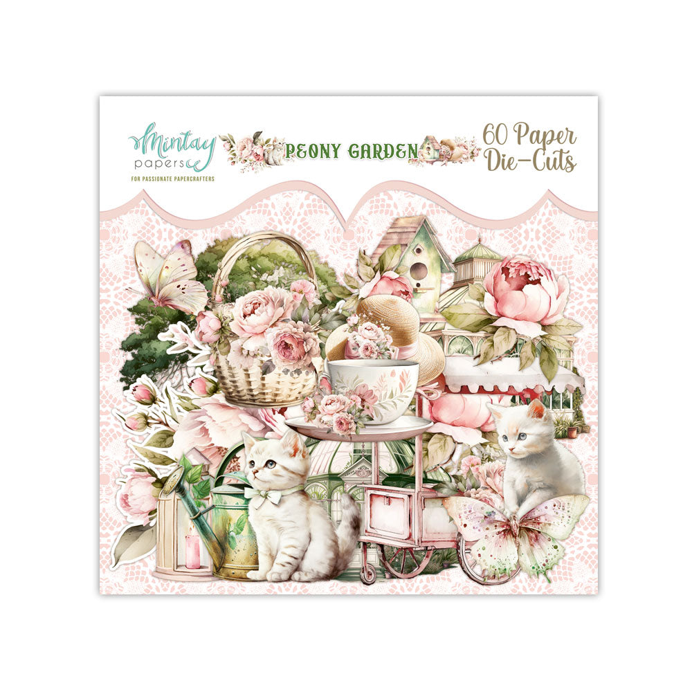 Mintay Papers Die Cuts - Peony Garden