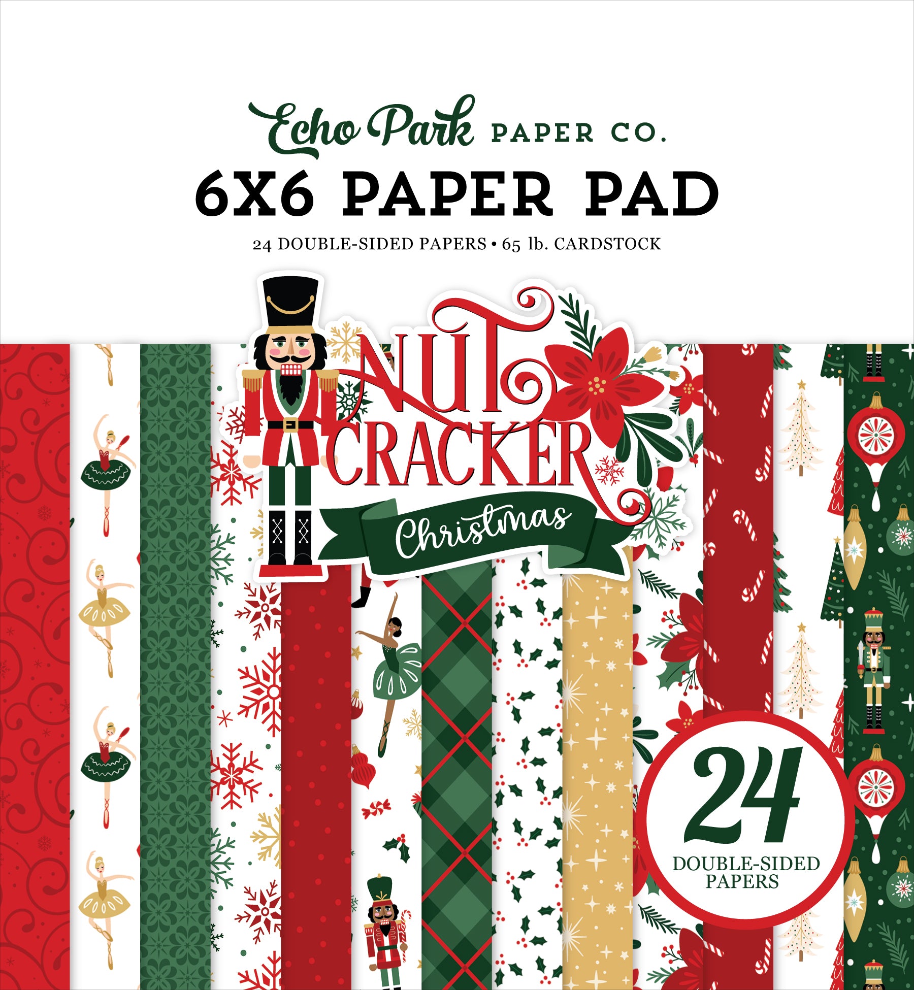 Echo Park 6x6 Paper Pad - Nutcracker Christmas