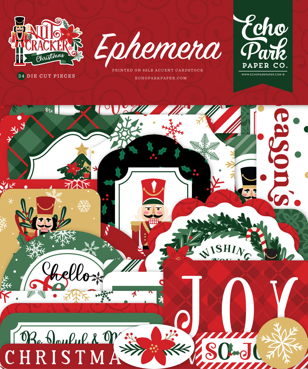 Echo Park Ephemera - Nutcracker Christmas
