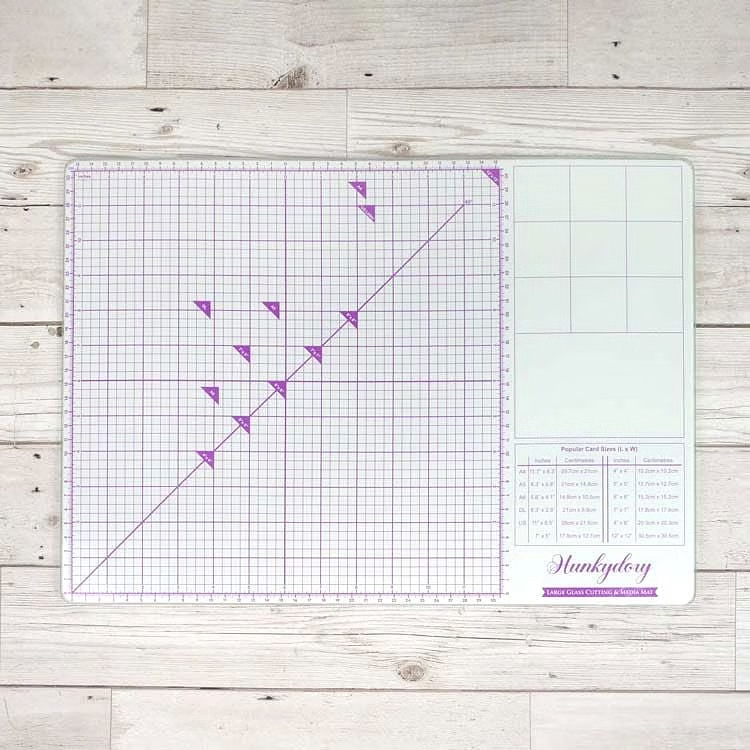 HunkyDory Large Glass Cutting & Media Mat