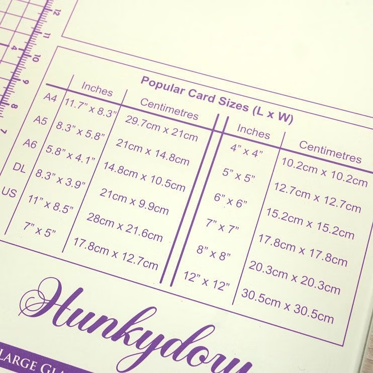 HunkyDory Large Glass Cutting & Media Mat