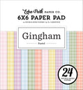 Echo Park 6x6 Paper Pad - Gingham Pastel