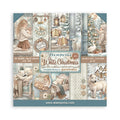 PRE-ORDER Stamperia White Christmas 8x8 Paper Pad