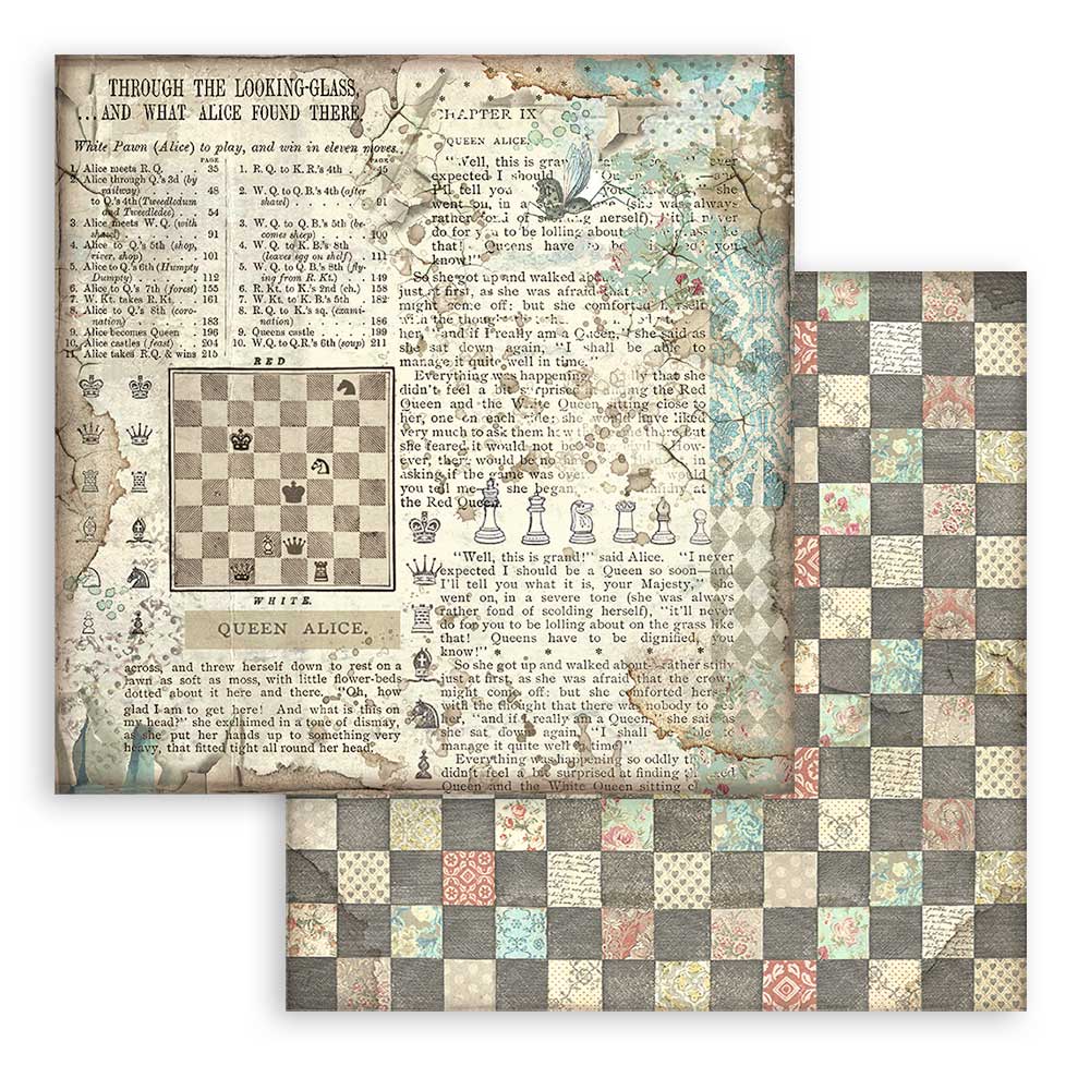 Stamperia Alice In Wonderland Backgrounds