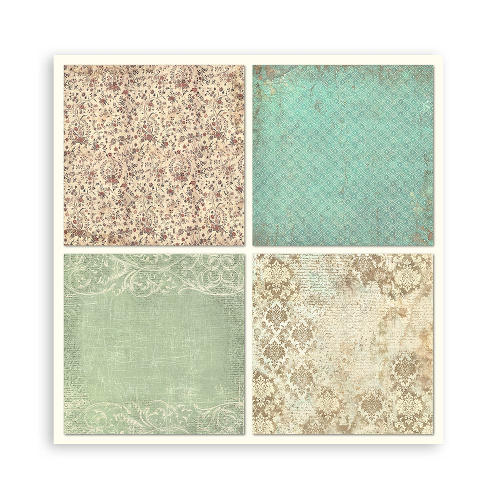 Stamperia Brocante Antiques 8x8 Paper Pad