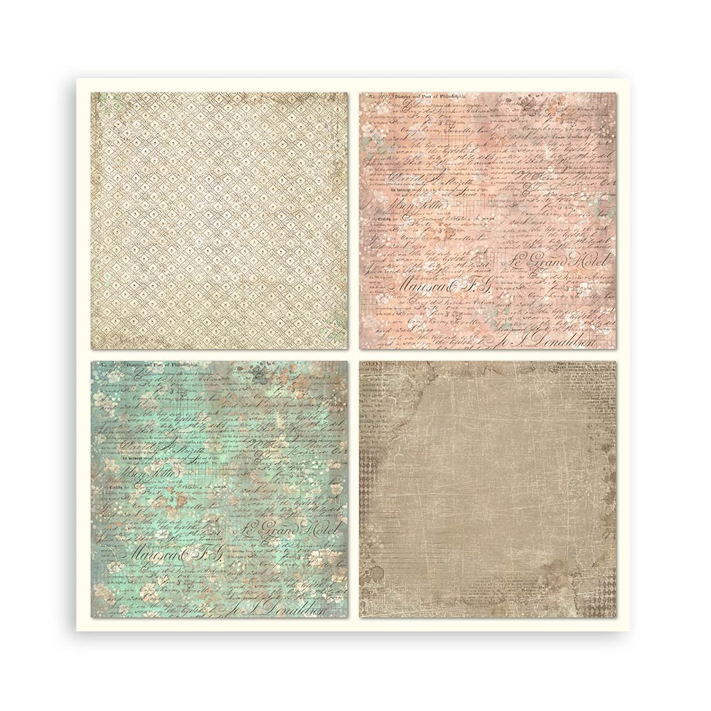 Stamperia Brocante Antiques 8x8 Paper Pad