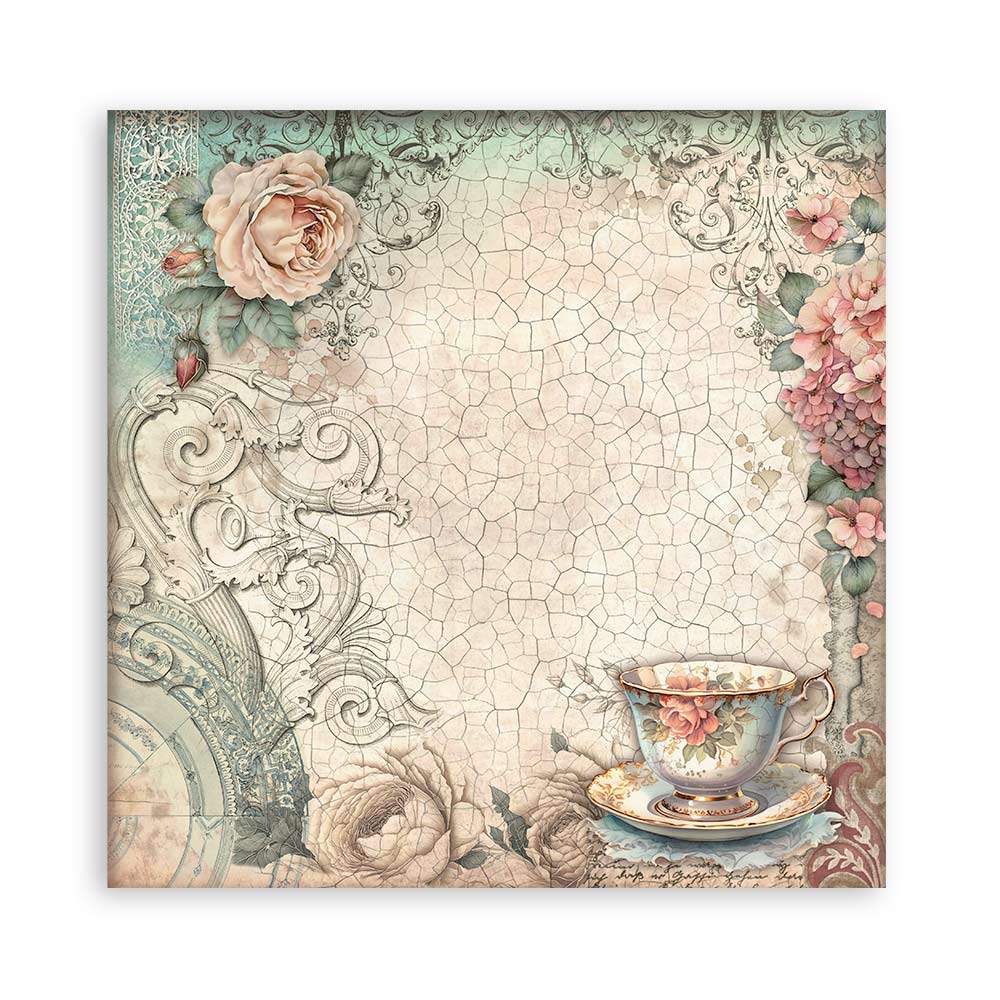 Stamperia Brocante Antiques 8x8 Paper Pad