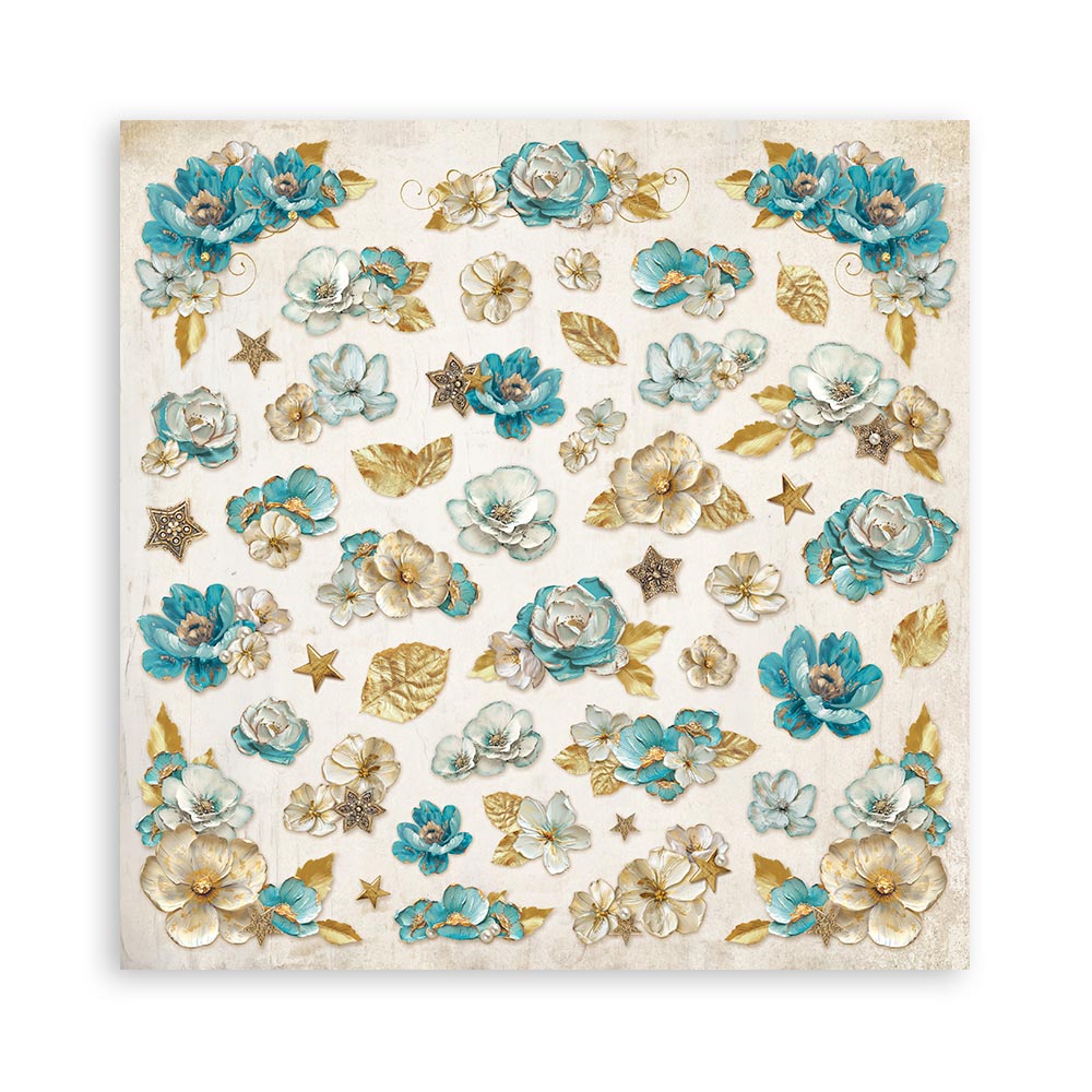 Stamperia Masquerade 8x8 Paper Pad