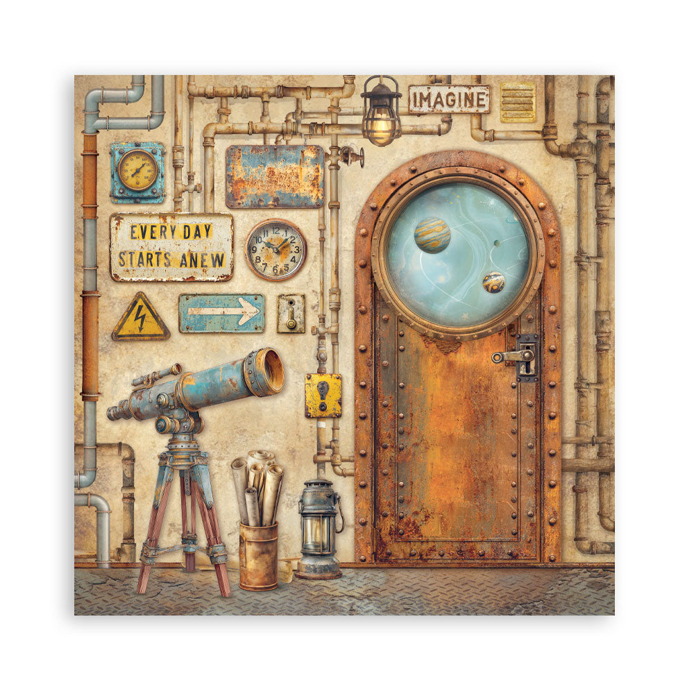 Stamperia A New Beginning 8x8 Paper Pad