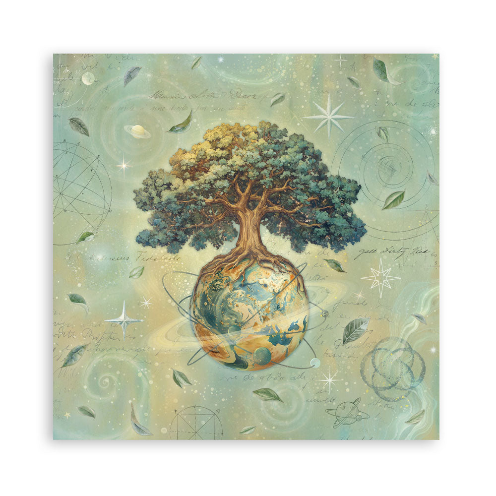 Stamperia A New Beginning 8x8 Paper Pad