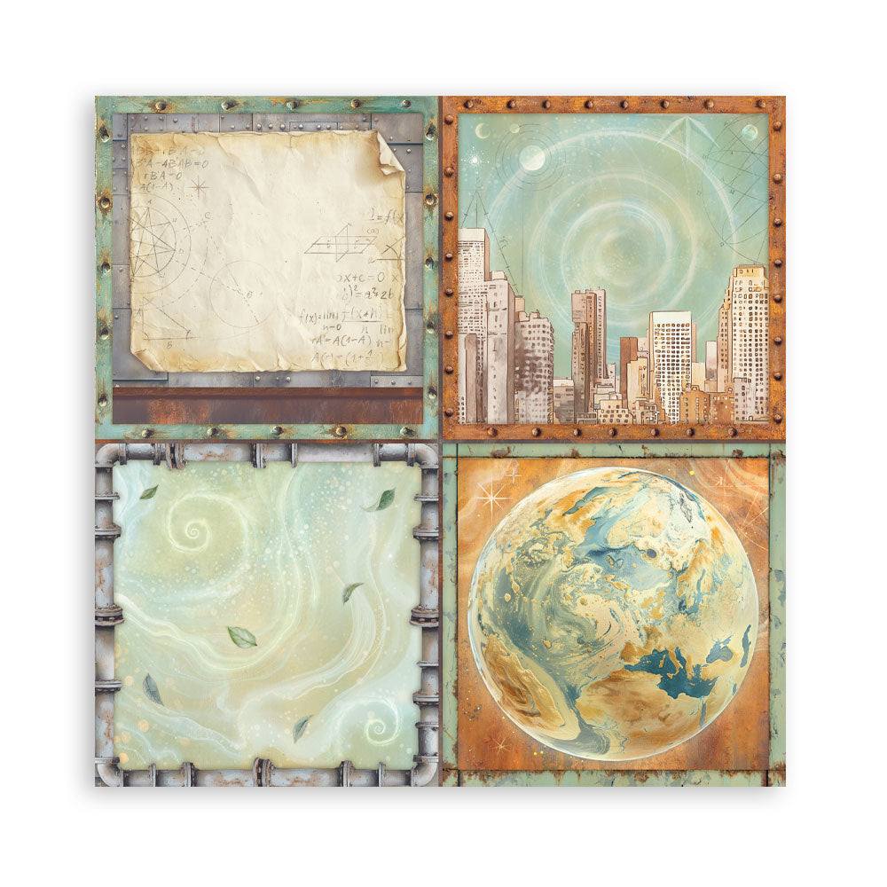 Stamperia A New Beginning 8x8 Paper Pad