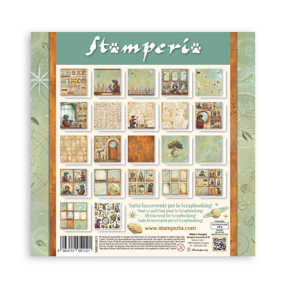 Stamperia A New Beginning 8x8 Paper Pad
