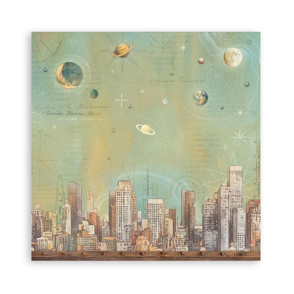 Stamperia A New Beginning 8x8 Paper Pad