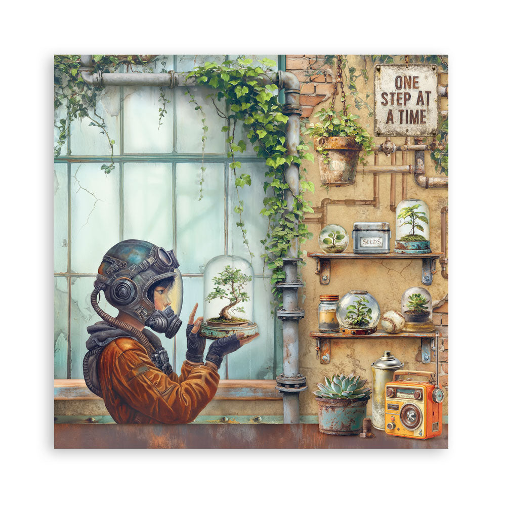 Stamperia A New Beginning 8x8 Paper Pad