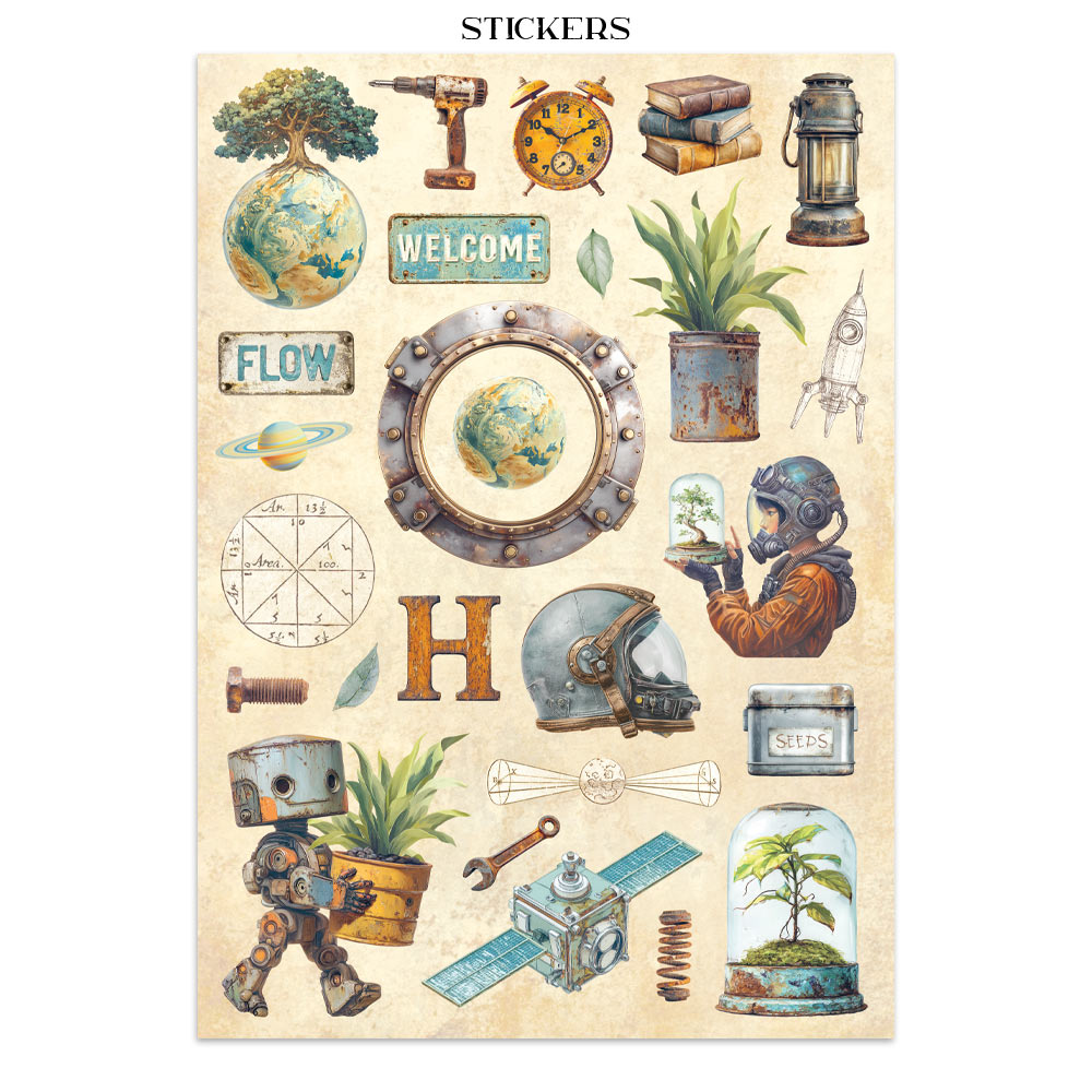 Stamperia A New Beginning Junk Journal