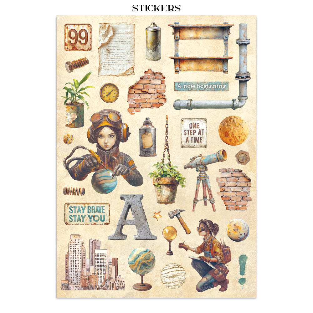 Stamperia A New Beginning Junk Journal