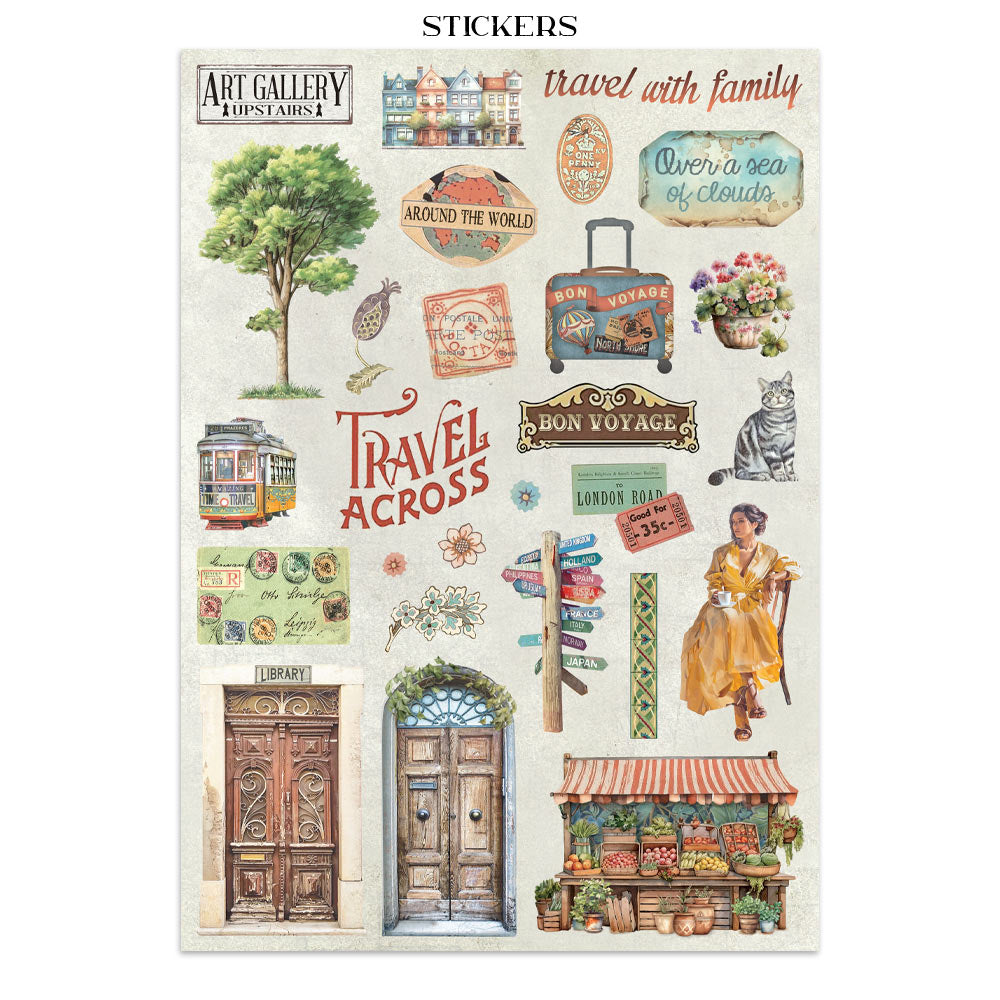 Stamperia Art of Traveling Junk Journal