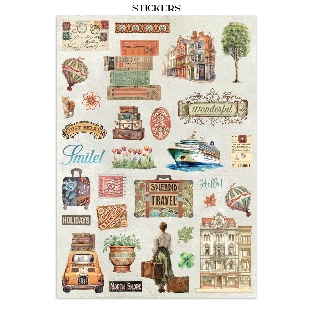 Stamperia Art of Traveling Junk Journal