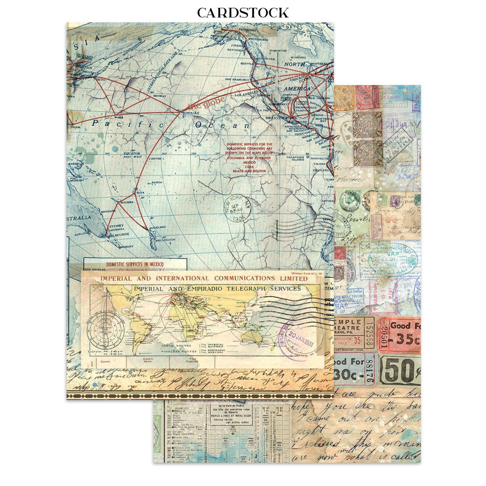 Stamperia Art of Traveling Junk Journal