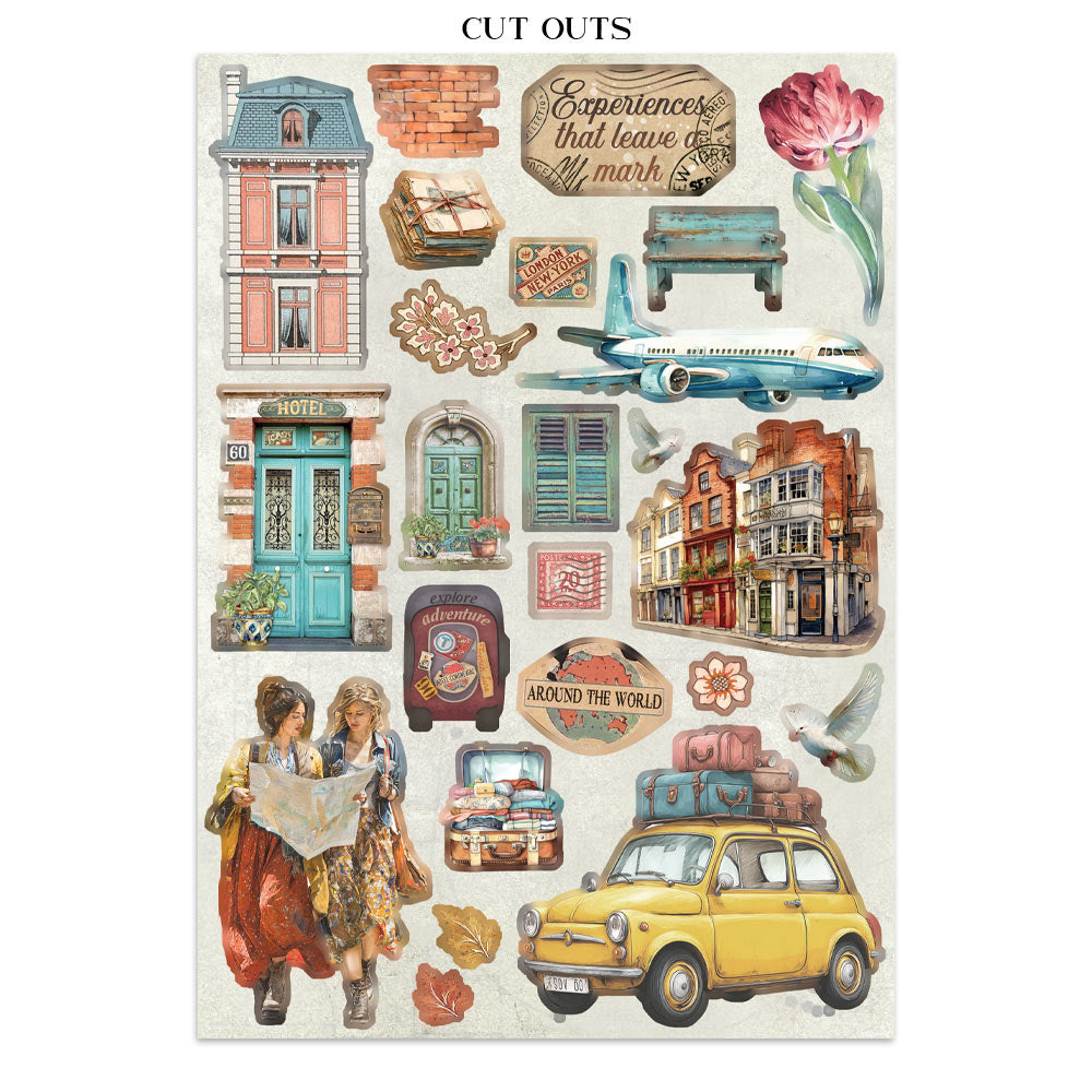 Stamperia Art of Traveling Junk Journal