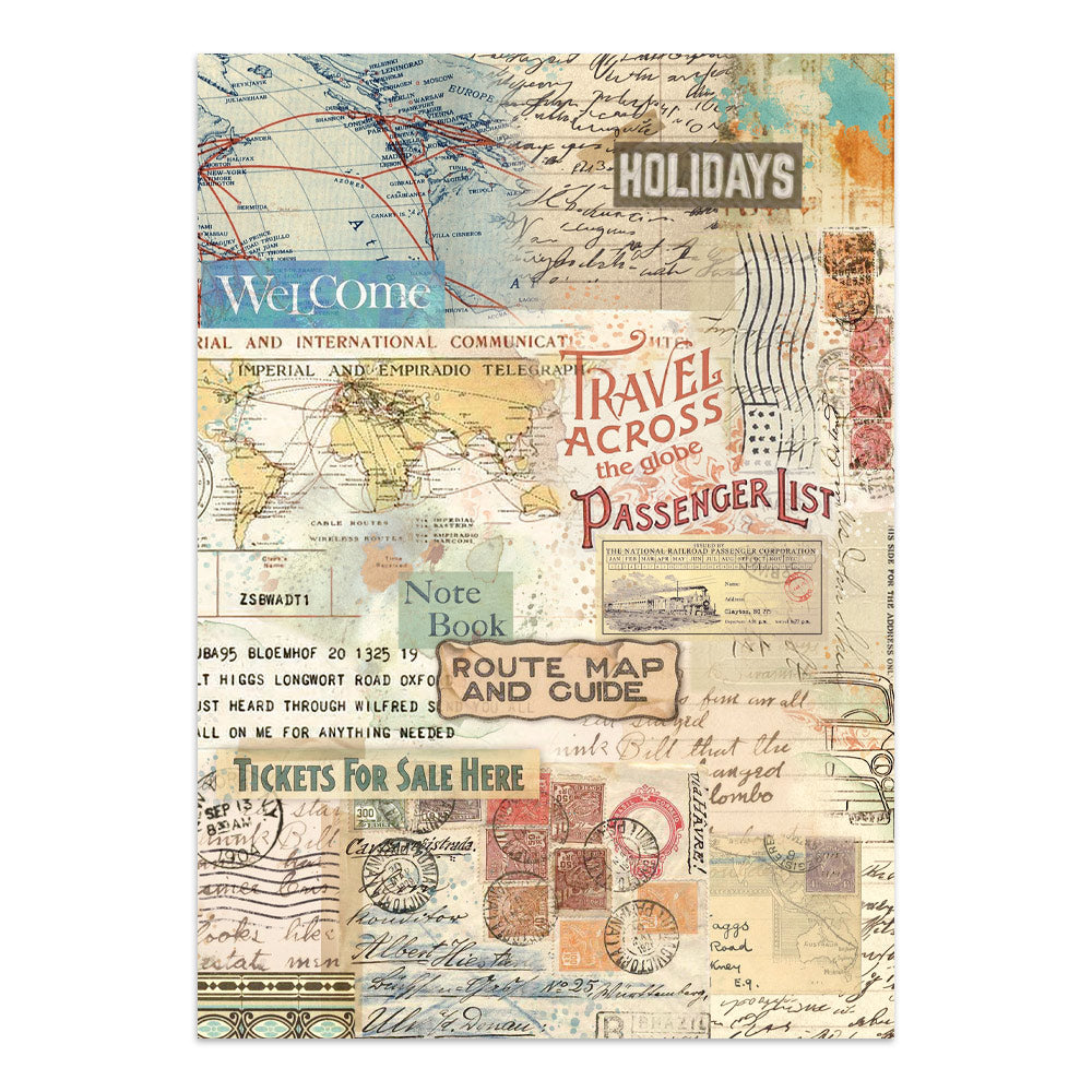 Stamperia Art of Traveling Junk Journal