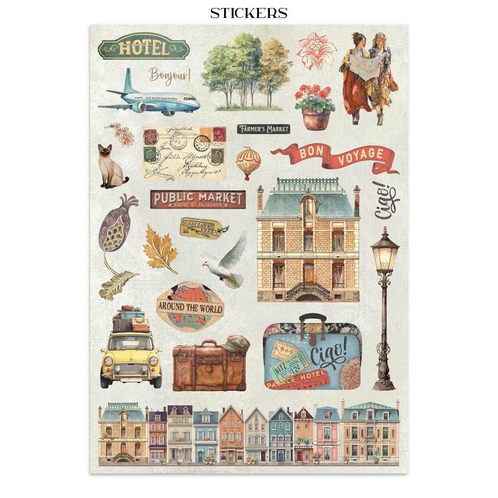 Stamperia Art of Traveling Junk Journal
