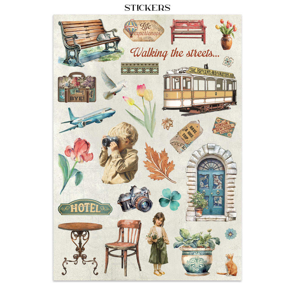Stamperia Art of Traveling Junk Journal