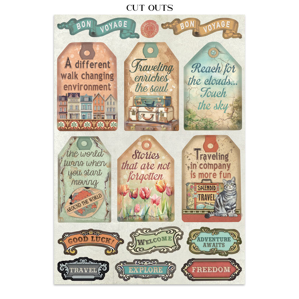 Stamperia Art of Traveling Junk Journal