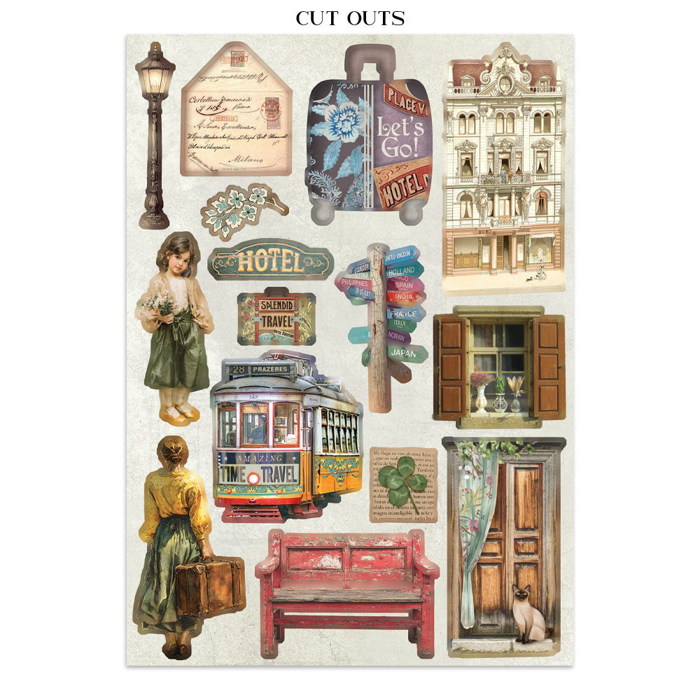 Stamperia Art of Traveling Junk Journal