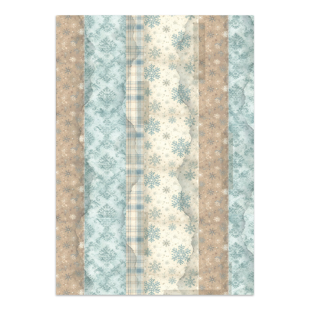 PRE-ORDER Stamperia White Christmas Junk Journal