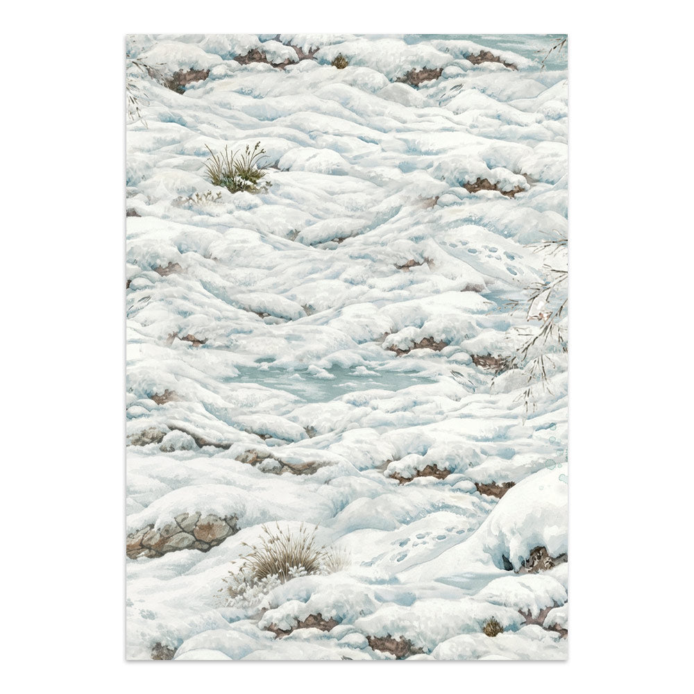 PRE-ORDER Stamperia White Christmas Focus Points