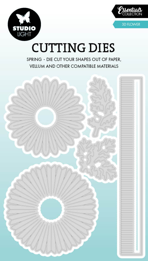 Studio Light Cutting Die 3D Flowers