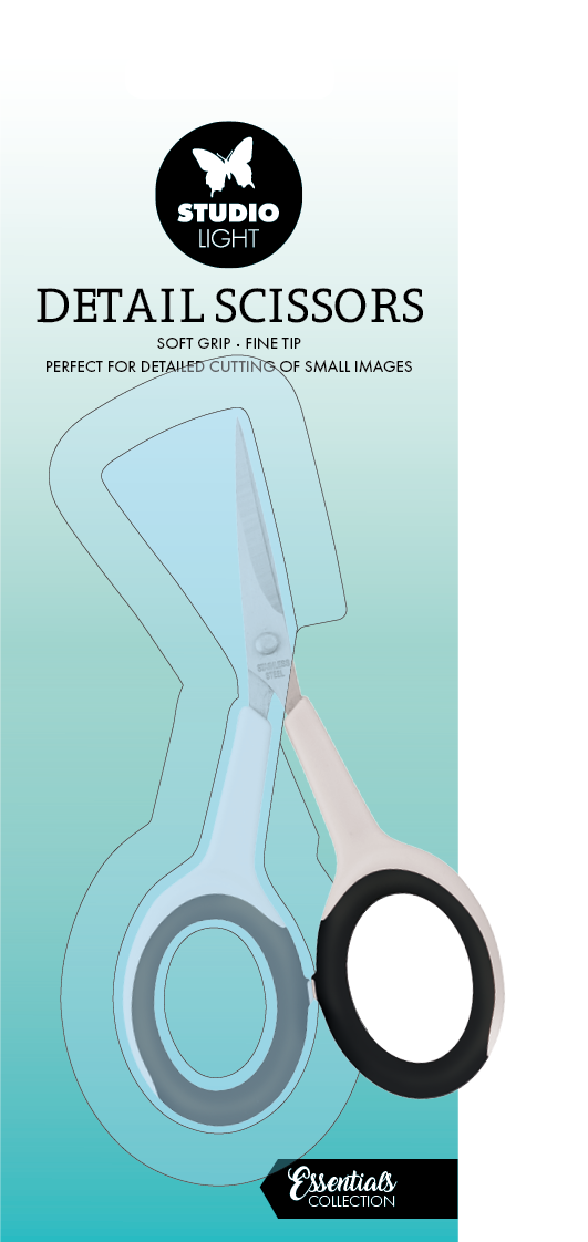 Studio Light Detail Scissor Soft Grip Fine Tip