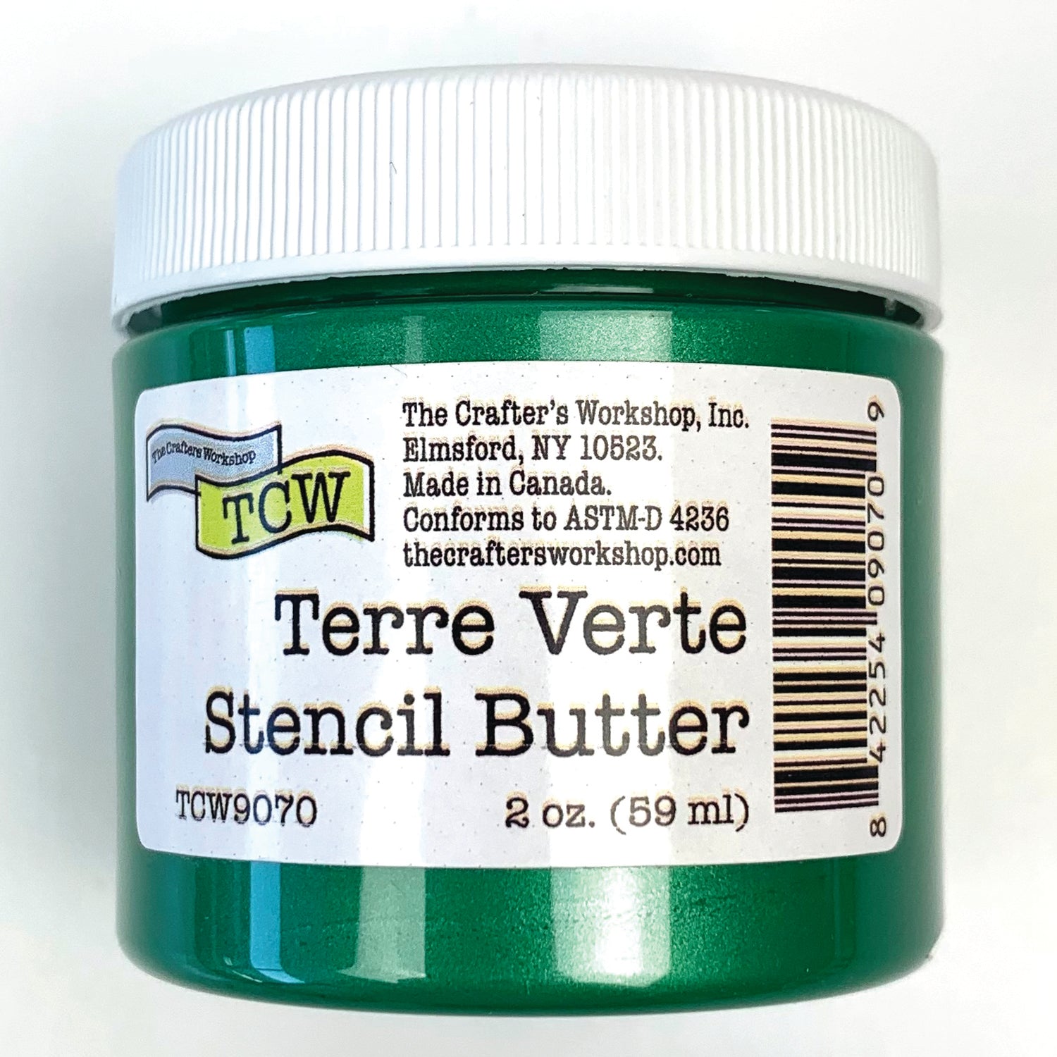 The Crafters Workshop Stencil Butter 1 oz - Terre Verte